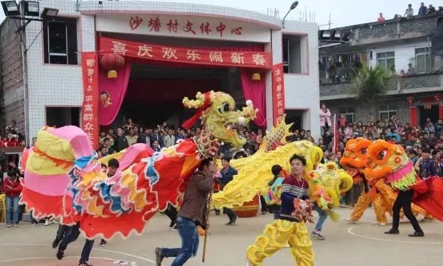 八桂年俗要过两次年广西这个镇炮期如春节热闹