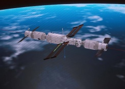 天舟四号货运飞船与空间站组合体完成自主快速交会对接