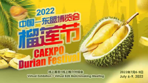 期待!2022年中国—东盟博览会榴莲节即将举办