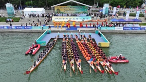 2026年南宁龙舟公开赛端午节开赛 48支龙舟劲旅竞渡邕江