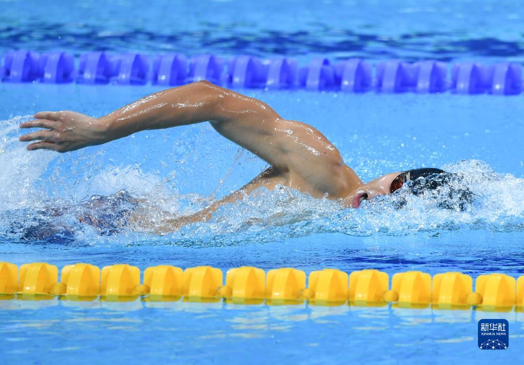 残运会——游泳：男子400米自由泳S15级决赛赛况