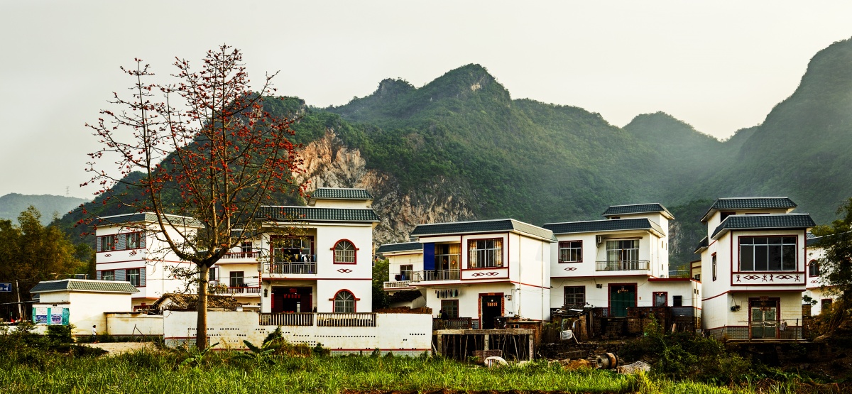 广西宁明美丽的小山村