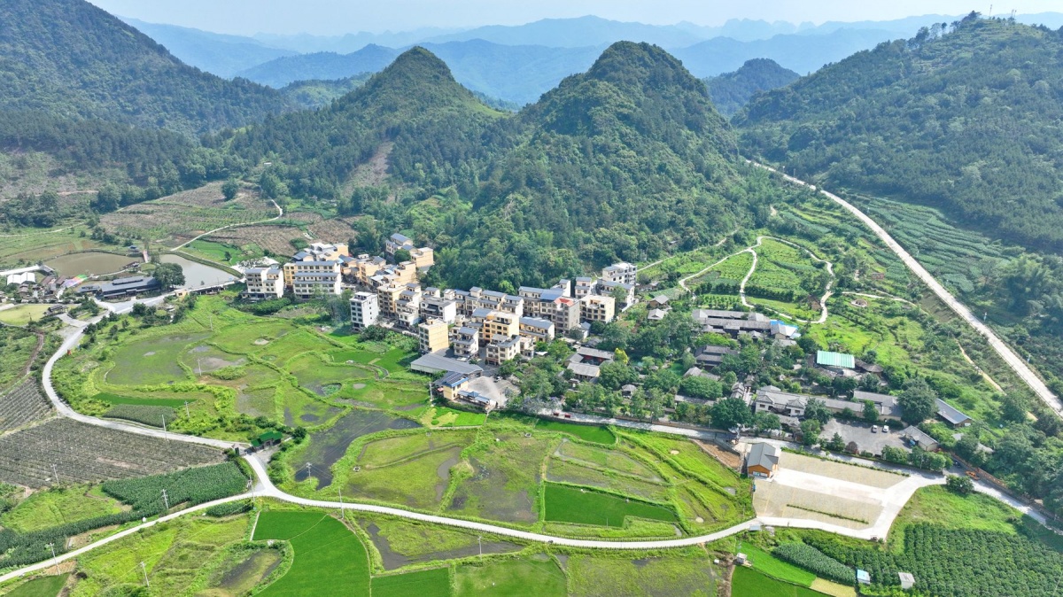 河池巴马一派城新乡美村治屯变民富新景象