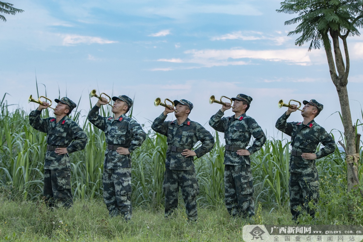 号角催征柳州武警司号员开展集中训练27