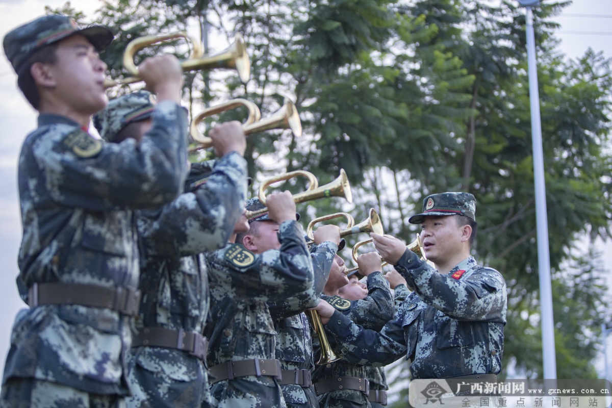 号角催征柳州武警司号员开展集中训练47