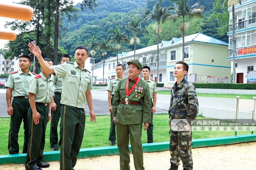 广西武警河池支队图片