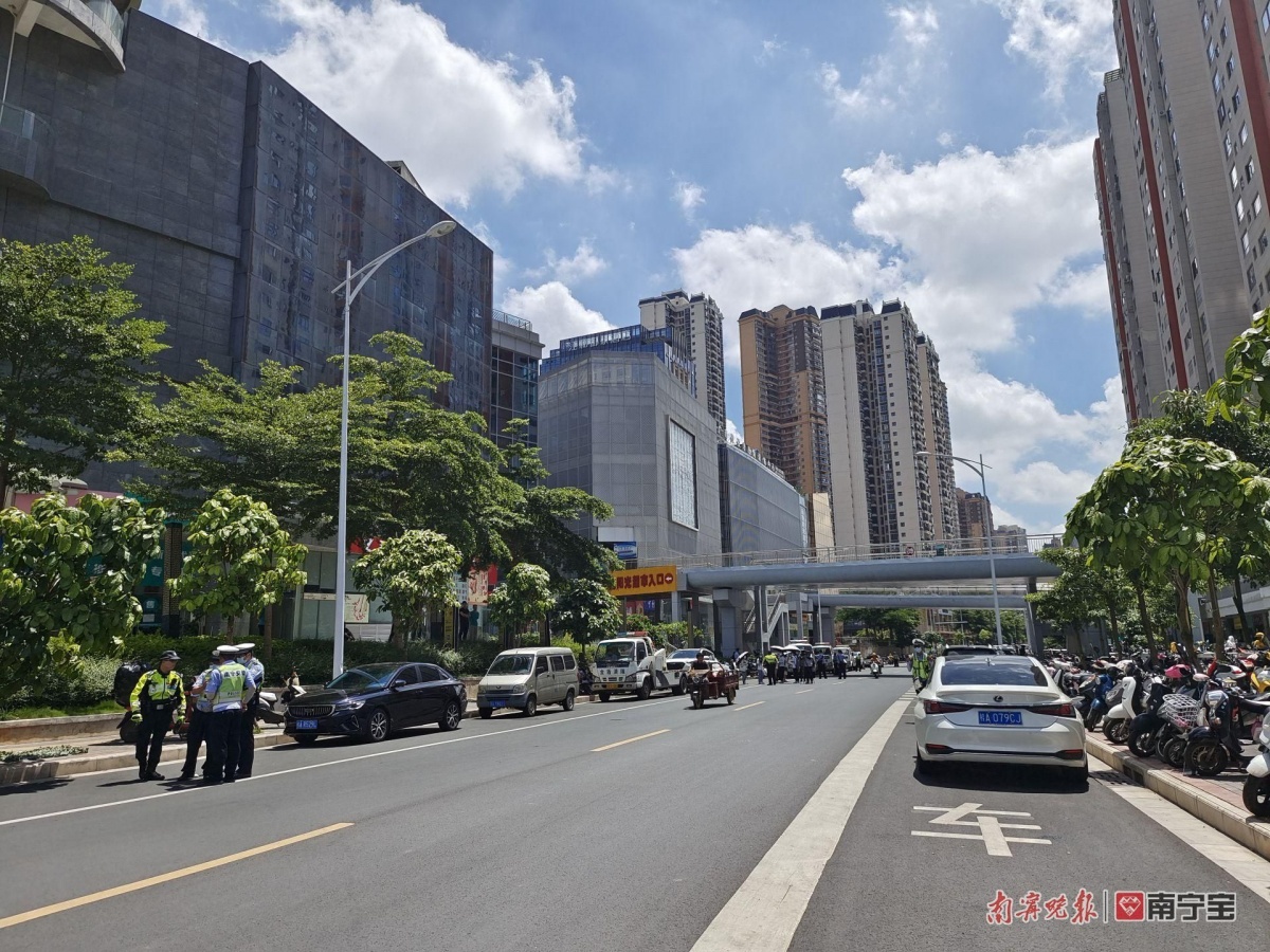 南宁市区229条道路纳入严管道路包括民族大道竹溪大道