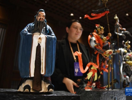 孔子文化节上的“山东手造”
