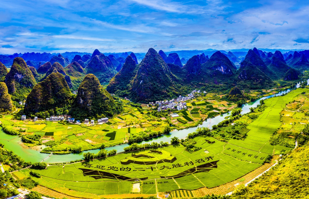 大美中国壮美广西1002丨金稻飘香丰景美2