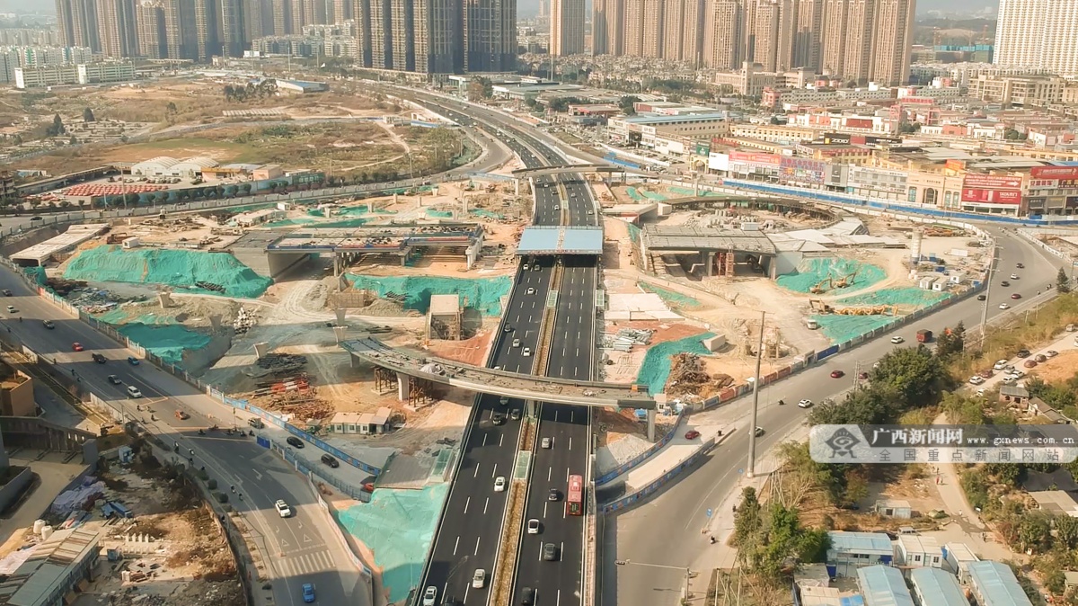 高清图集全线通车后的南宁邕宾立交桥67