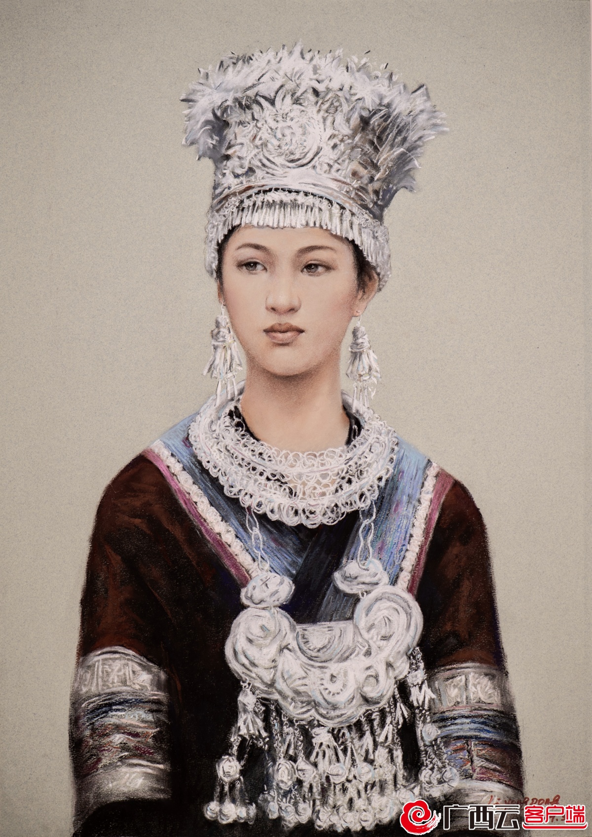 胸中有高致笔下无俗情油画家李永东色粉人物油画风景作品欣赏