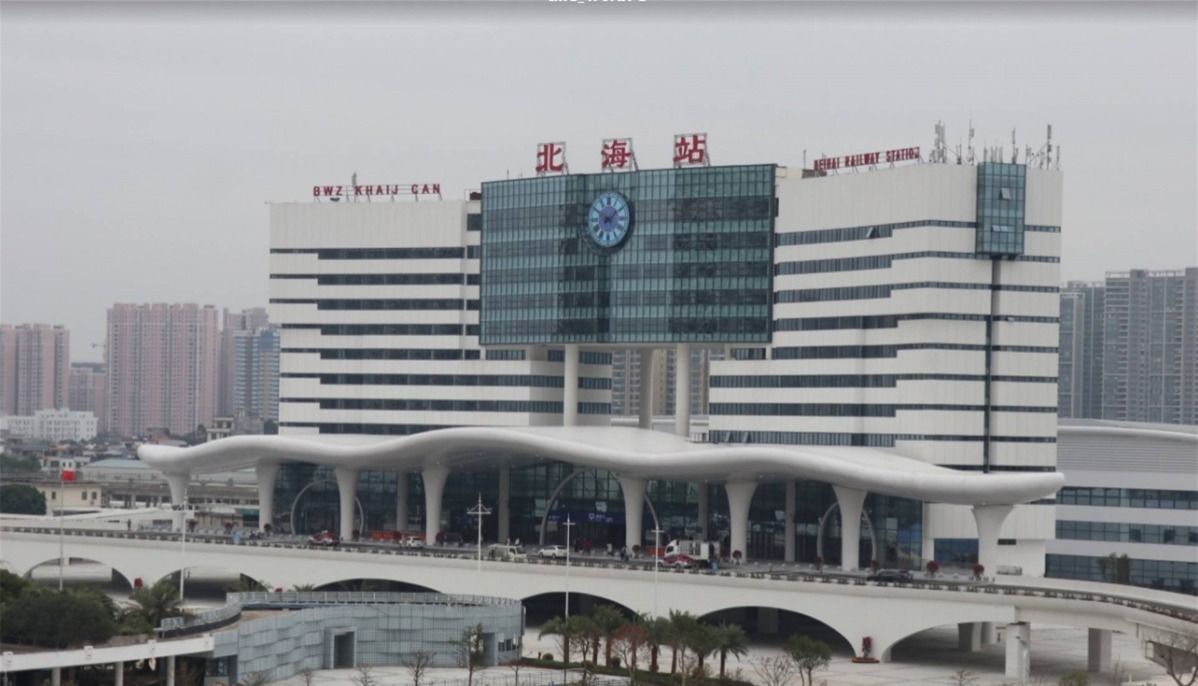 北海火车站焕新迎客最高可容纳6000余人候车