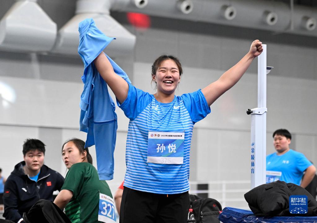 全国室内锦标赛:女子铅球决赛赛况-广西新闻网