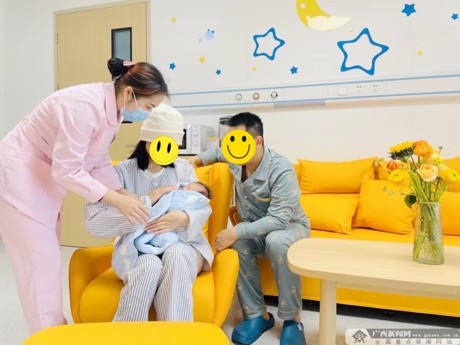 广西首家危重症儿童航空转运医院新生儿科家庭化病房正式启用