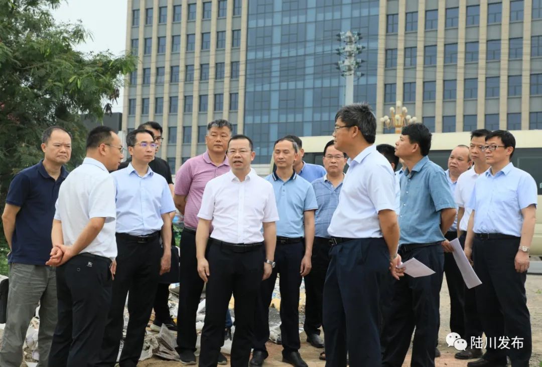 梁伟深入珊罗镇调研百日攻坚项目建设推进工作