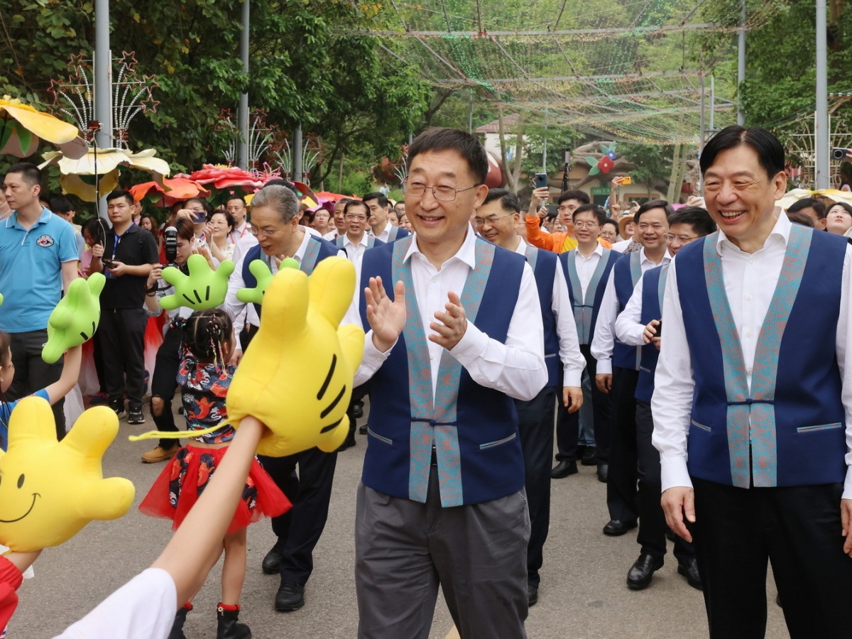 2023年“壮族三月三·八桂嘉年华”欢乐启幕 刘宁孙大伟等与各族群众共庆佳节