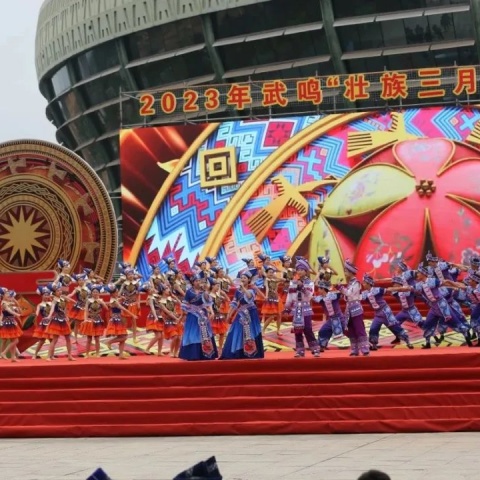 2023年武鸣壮族三月三文化旅游节启动了