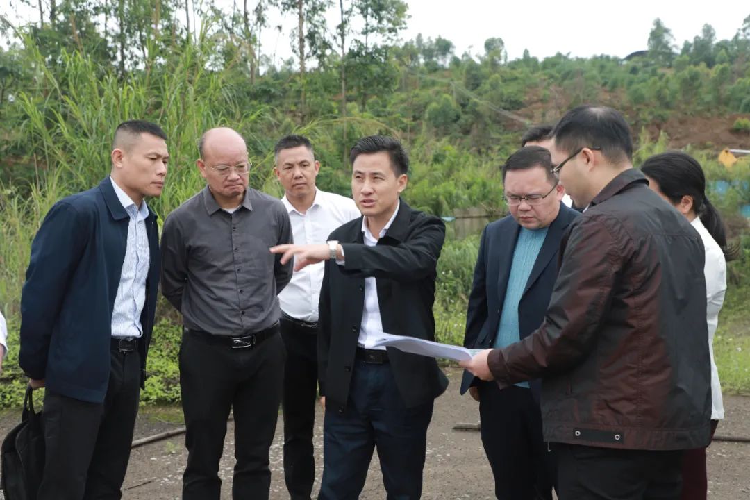 黄创优到木圭镇调研新材料产业园筹备建设工作 - 博望产业信息