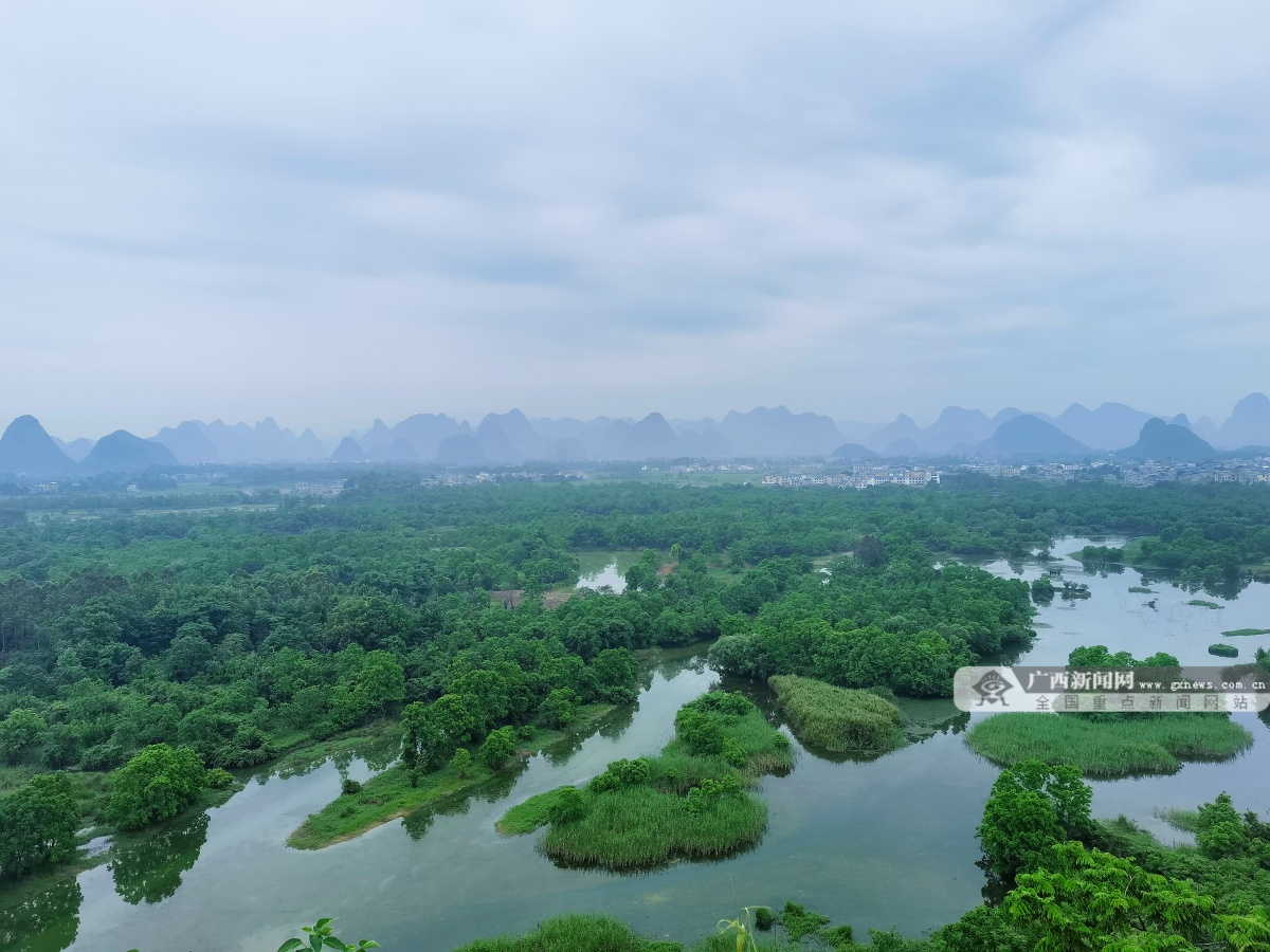 桂林新区相思江防洪排涝提升工程 精心守护桂林山水画卷|手机广西网