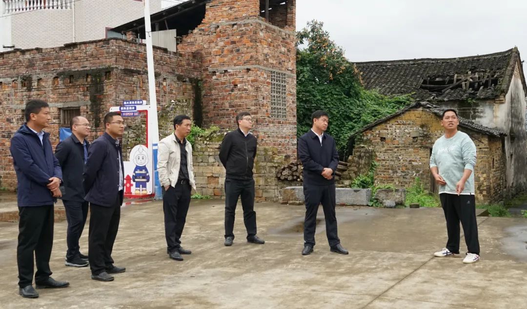 灌阳县调研传统村落保护情况