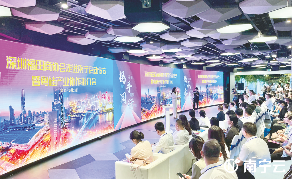 南宁市赴深圳市举行粤桂协作对接和产业招商推介活动侧记