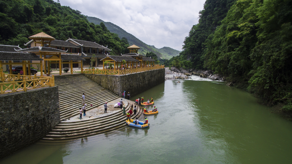 走进环江毛南族自治县"瑰丽毛南"田园综合体-广西新闻图集