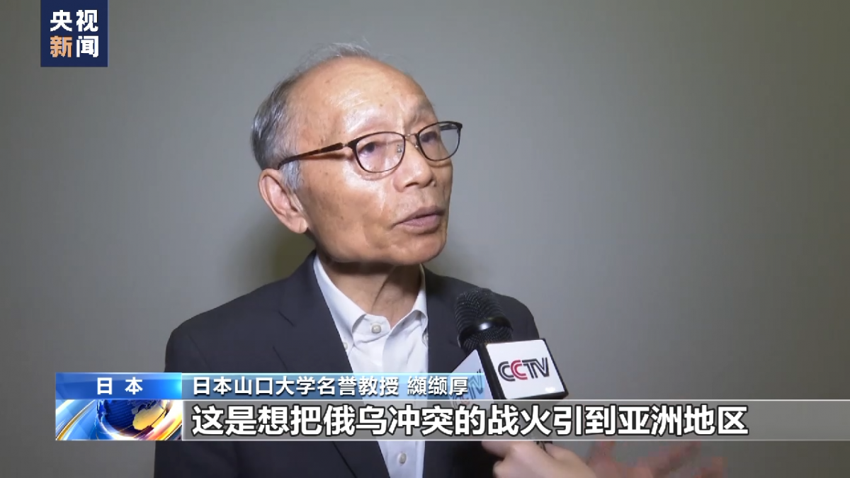 日本学者日本不断向北约靠拢走上危险道路