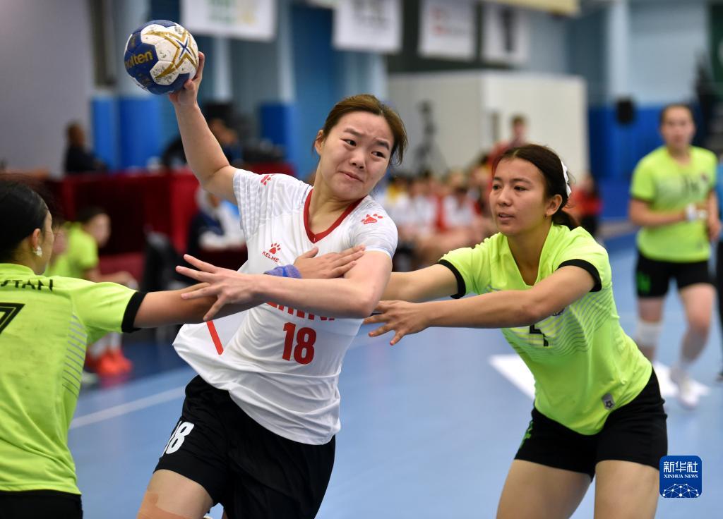 亚洲青年女子手球锦标赛中国胜乌兹别克斯坦6