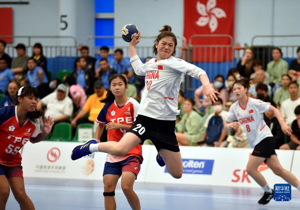手球——亚洲青年女子锦标赛:中国队胜中国台北队-广西新闻网