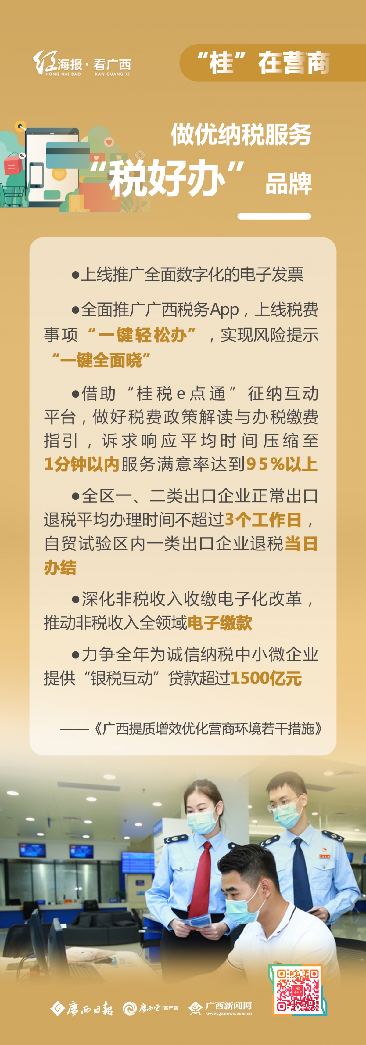 红海报丨广西优化营商环境，要这样干