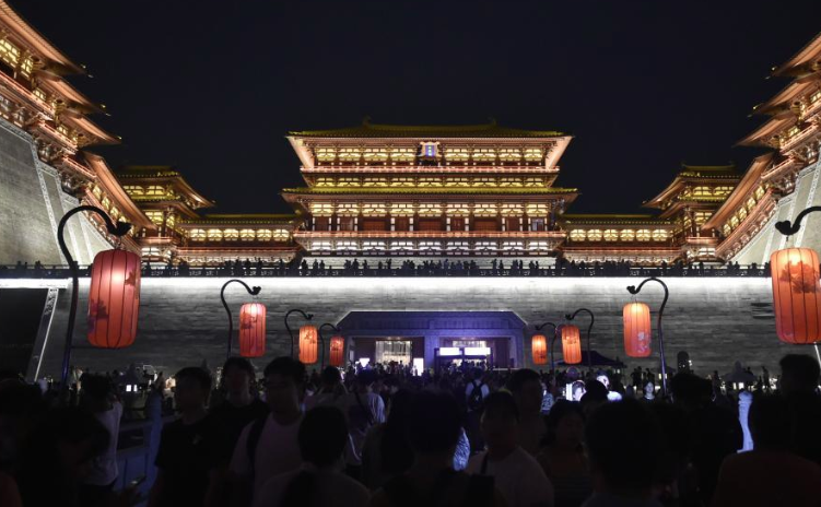 美麗中國丨精彩洛陽夜 燈耀應天門