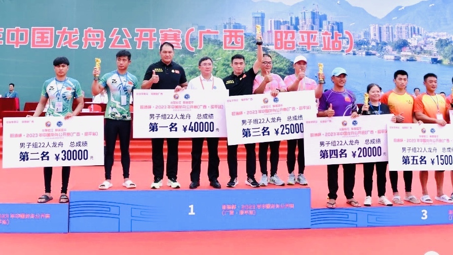 龙聚桂江 醉美昭平｜2023年中国龙舟公开赛(广西·昭平站）精彩上演(图11)