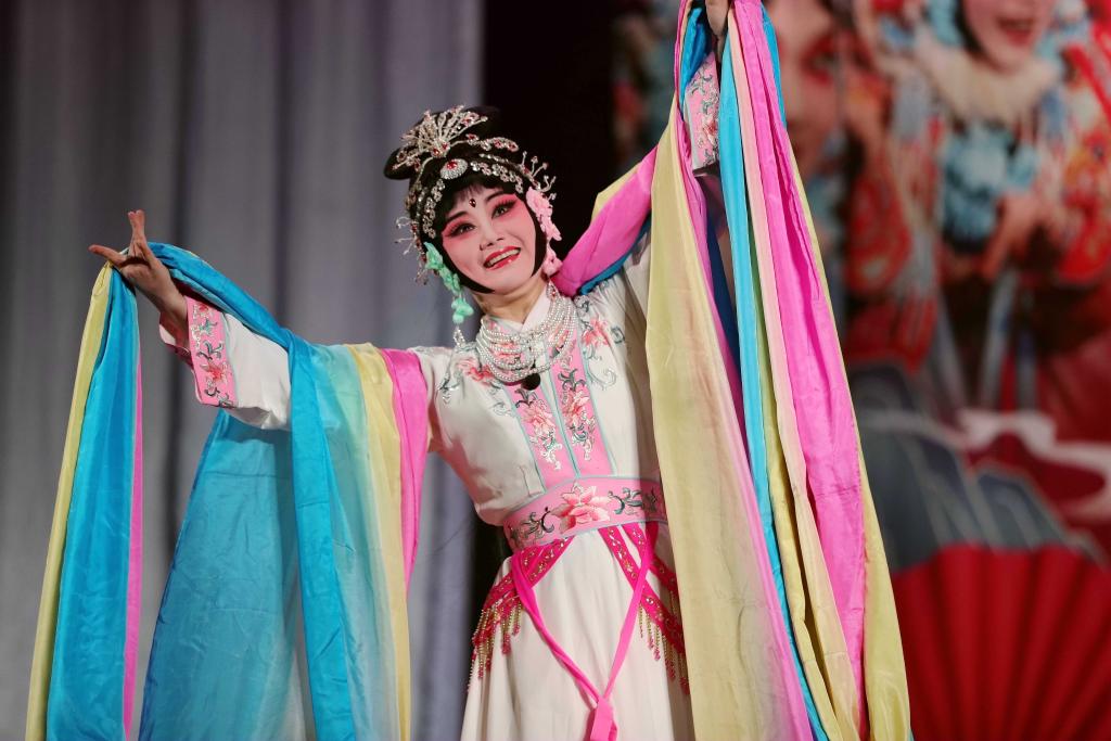 中国婺剧表演亮相埃塞俄比亚|手机广西网