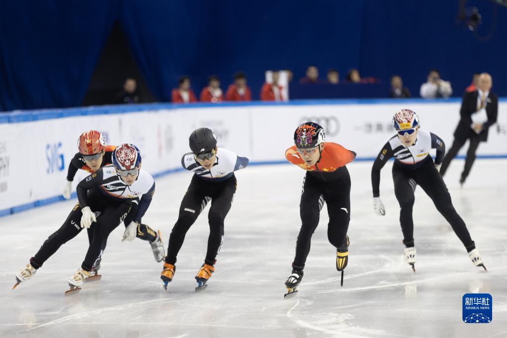 短道速滑上海超级杯男子1000米a组决赛赛况2