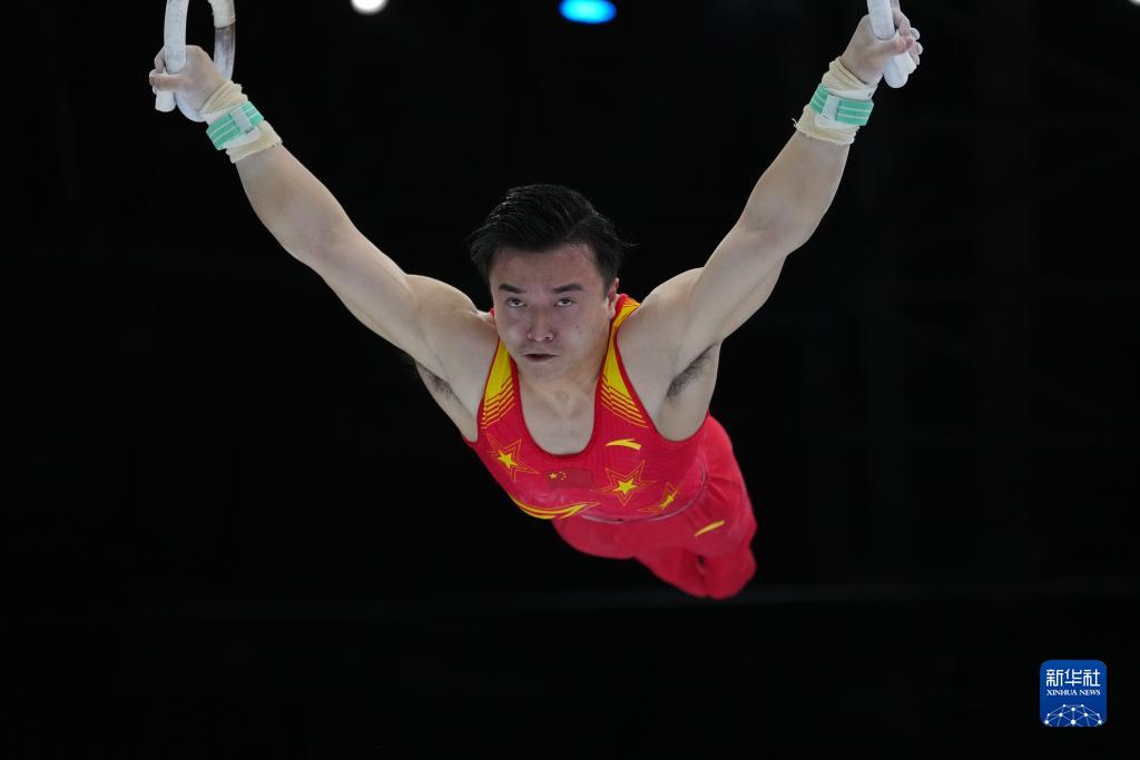 中国选手刘洋夺得男子吊环冠军|手机广西网
