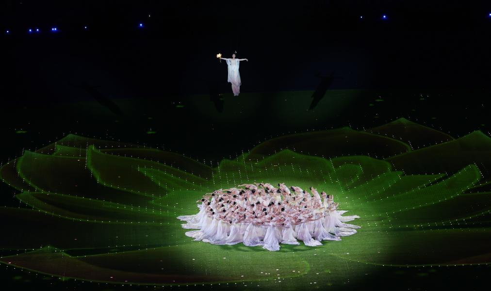 亚运舞台之上,大美华夏风尚