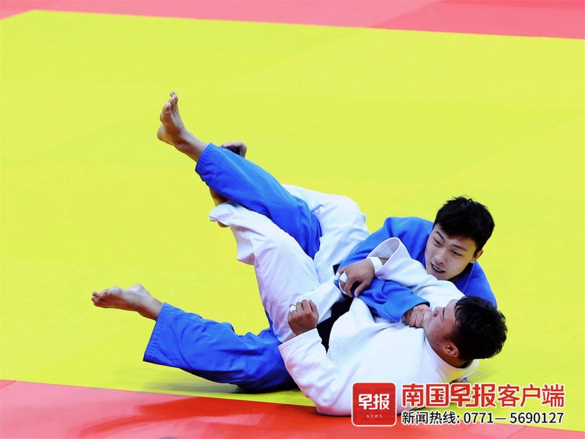 学青会柔道女子-78公斤级决赛:广西选手王映雪夺冠-广西新闻网