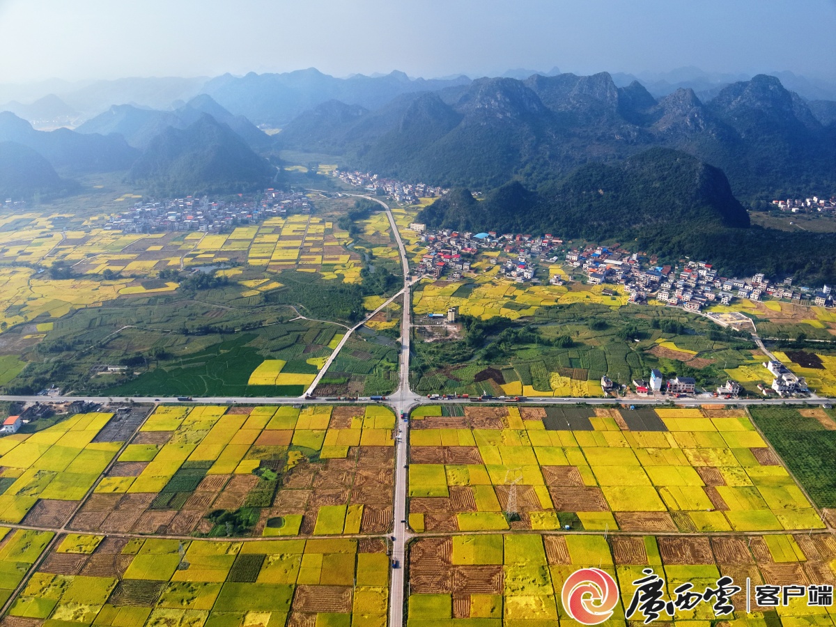 国道209线,省道511线武宣通挽镇交界处.