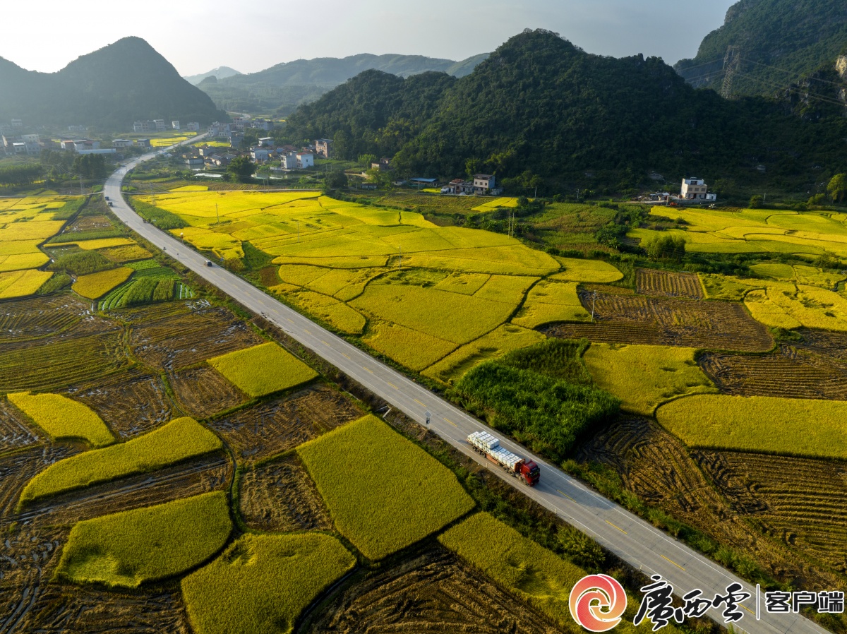 国道209线,省道511线武宣通挽镇交界处.梁珍蓉 摄