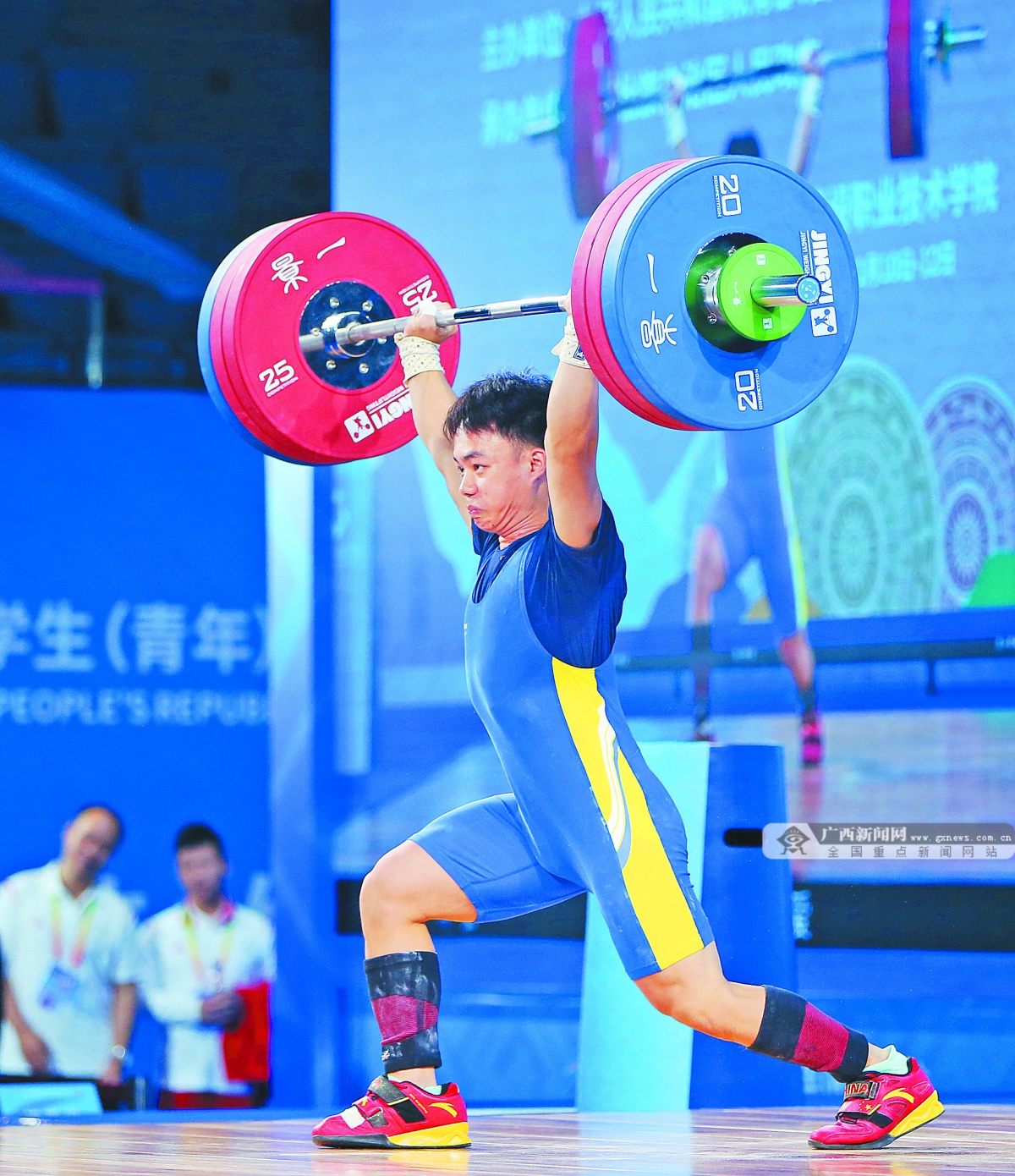 广西举重首夺学青会金牌!