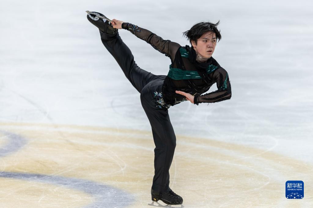 花样滑冰中国杯男单自由滑赛况5