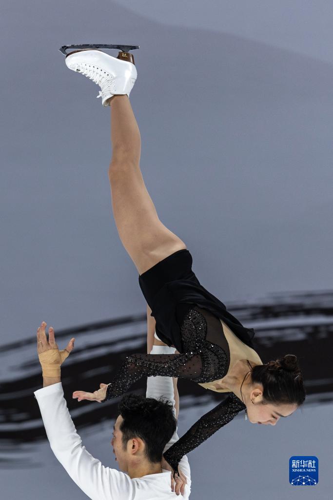 花样滑冰中国杯双人滑自由滑赛况6