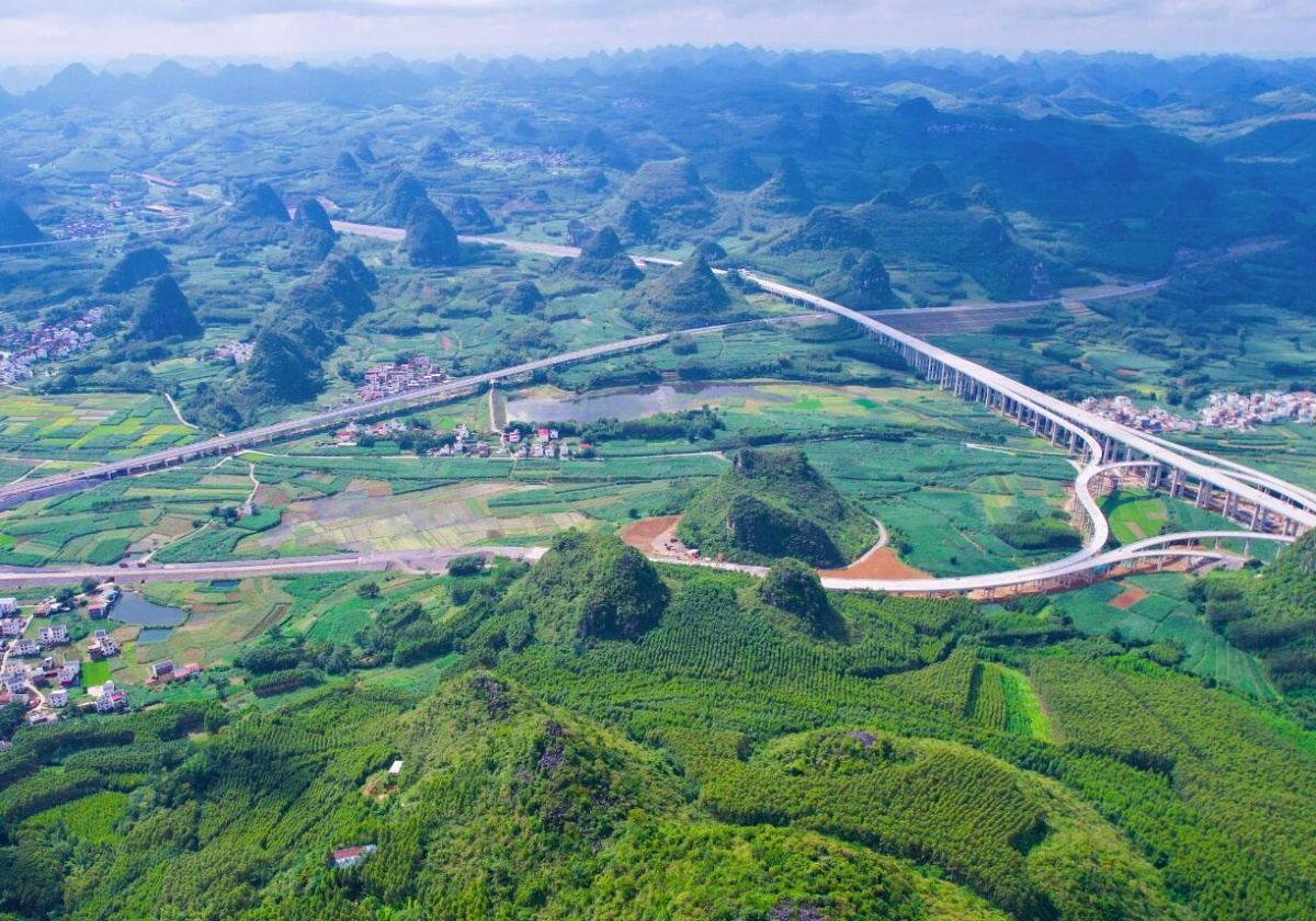 途经4县！广西这条高速公路建设有新进展(组图)