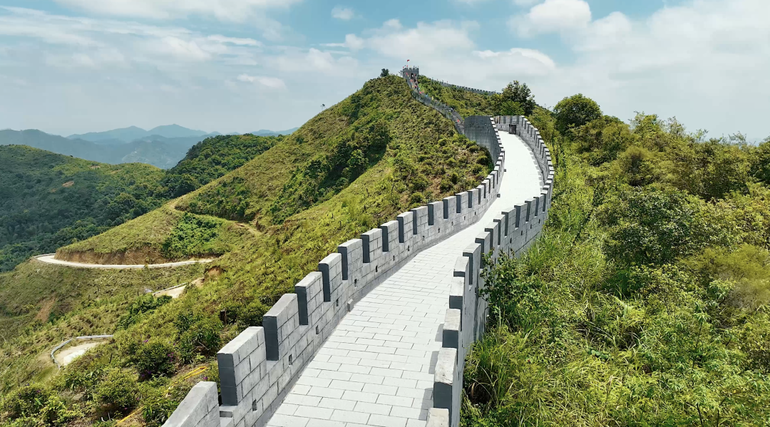 陆川长城景区图片