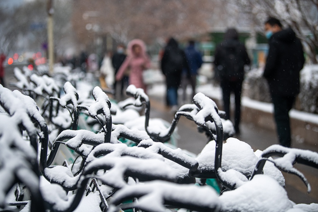 北京旱雪图片