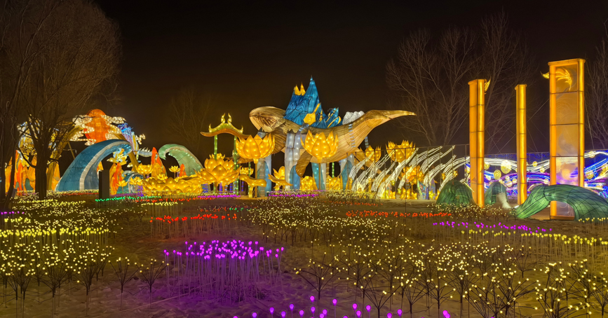 2024沈阳迎春灯会今日启幕2