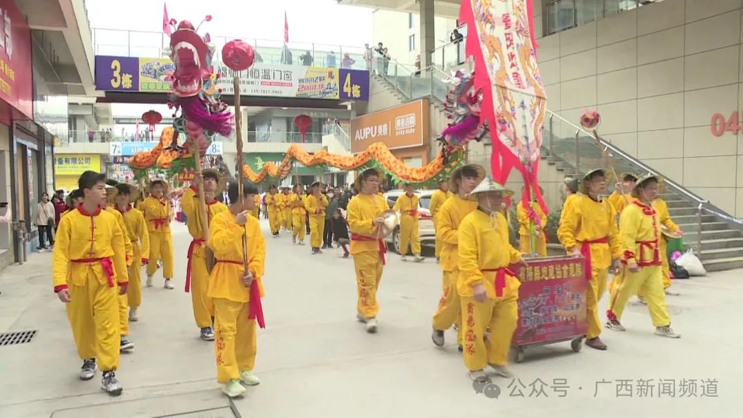 龙腾宾阳非遗当潮2024年宾阳炮龙节那里市集开市啦2