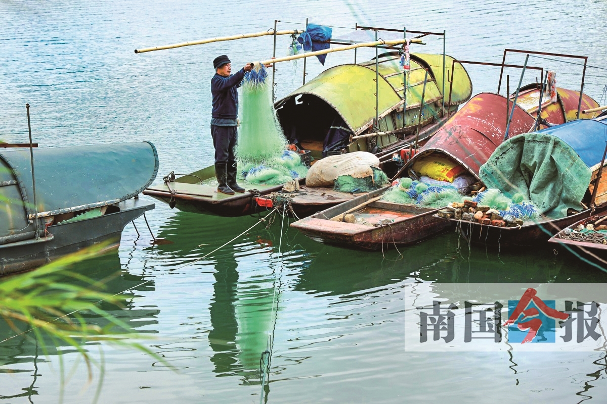 广西柳州：禁渔收网-广西新闻网