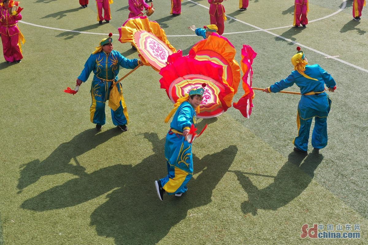 一年一度济南商河鼓子秧歌汇演圆满举行5