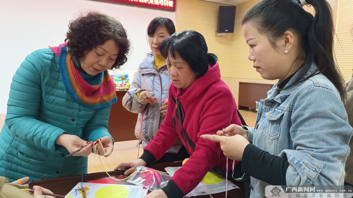河池宜州区钩针"编织"妇女节|手机广西网